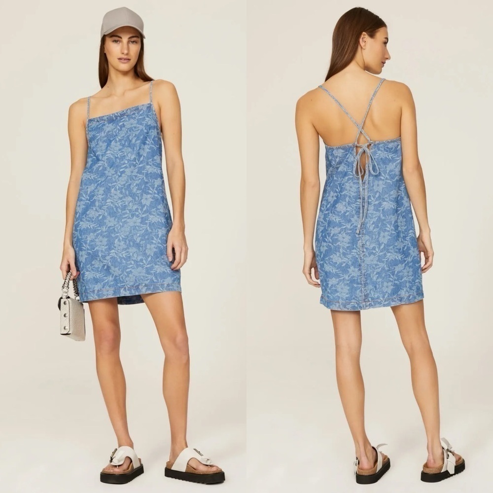 RAG & BONE NWT Denim Tie Dress M